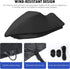 Heavy Duty 420D Waterproof Jet Ski Cover, 136'' to 147'', Adjustable Windproof Strap & Anti-UV for