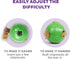 2 Outward Hound by Nina Ottosson Dog Snuffle N' Treat Ball Puzzle, Level Intermediate, Green, Large