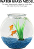 POPETPOP 40 Pcs Mini Plants Artificial Seaweed Aquarium Plants, Small Fake Aquarium Plant Decor for Betta Fish