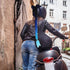 GLEAVI Helmet Pigtails with Bow Knot, Ponytail Bicycle Helmet Gradient Ramp Braids with Suction Cup