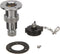 Seachoice 10161 Deck Connector – Watertight Fitting – 1-1/2 Inch Flange Diameter, 3 Amps at 12V