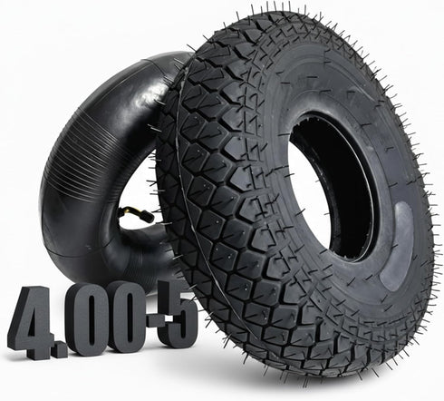 MZBZYU 4.00-5 Mobility Scooter Tire Heavy Duty Mini Bike Neumtico and Inner Tube