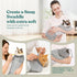 Trimming, Supet Cat Grooming Wrap for Cutting Nails, Self-Adhesive Anti-Scratch Swaddle with Bite-Proof Mesh Hood