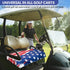 Golf Cart Seat Cover, 100% Microfiber Golf Cart Seat Towel Blanket for All 2-Seater Carts (USA Flag)
