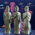Japanese Sandstone Buddha Statue - Handmade 7.1” Zen Buda Sculpture for Aquarium Decorations, Pagoda Garden Decor