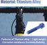 uxcell Blue Universal M6x35 Bike Stem Bolt Bicycle Headset Accessory