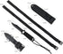 GASHER Scuba Diving Knife with Leg Straps & Sheath, Razor Sharp - Lightweight Diving Equipment for Spearfishing, Snorkeling, Hunting, Rescue & Water Sports