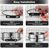 Dog Kennel Bowls for Crates, No Spill 2 Pack Hanging Food Water Bowls, Stainless Steel Pet Dish Feeder for Cats and Dogs