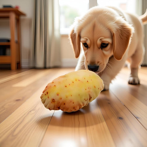 Tnyvm 2025 Vegetable Dog Toy, New Potato Food Shape Squeaky Toys, Toys Chew Toys for Small Medium Large Dogs Squeak