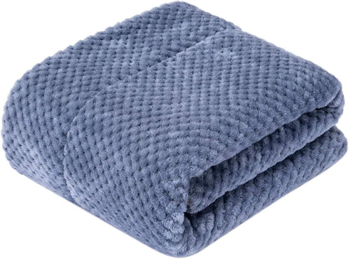 (24" 32", DW Plush Fleece Receiving Blanket for Dog, Cat, and Pet - Warm and Soft, Couch, Sofa, Travel and Outdoor