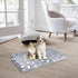 VANKEAN Reversible Cool and Warm Dog Bed Mat for Crates - Stylish Pad with Waterproof Inner Linings, Removable Cover