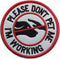 Service Dog Working Patch, Do Not Touch Military Tactical Badge Hook & Loop, Please Do Not Pet Me I'm Working (3.15"