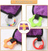 IFOYO Puppy Play Mat, Puppy Chew Toys with Teething Ropes, Durable Dog Sleeping Pad, Interactive Toy for Small Medium