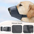 Dog Muzzles Suit - 7 PCS Adjustable Breathable Safety Muzzles for Small Medium Large Dogs, Black