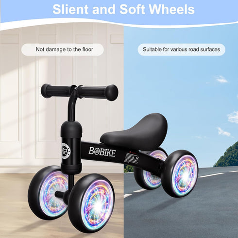 12-36 4 Baby Balance Bike Toys for Months Kids Toy Boy and Girls Gifts Toddler Best First Birthday Gift Children Walker