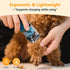50dB IPX5 Dog Clippers for Grooming Thick & Matted Hair - Titanium Blade, Ultra-Quiet, Waterproof & Cordless | Patented