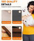 Medium Orthopedic Dog Bed, Egg Foam Couch with Removable Washable Cover, Waterproof Sofa Bed with Non-Slip Bottom,