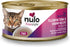 2.8oz 12 Pack Nulo Wet Cat Food Pate - Yellowfin Tuna & Shrimp, High Protein, Grain-Free, Canned Cat Food, Hydration