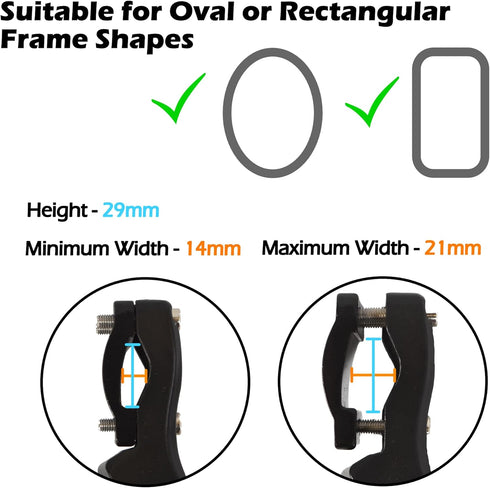 Lumintrail Rear Mount Bike Kickstand - Bicycle Kick Stands for Adult Mountain, Cruiser and Road Bike – Quick Adjust