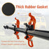Bazen 4 PCS Shovel Rack- Perfect Overlanding Gear and Off-Road Accessory for Trucks- Securely Mounts on Roof Rack- Tool