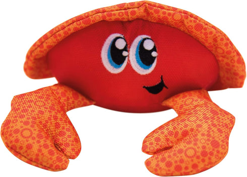 Outward Hound Floatiez Crab Floating Dog Toy Durable Interactive Water Toy for