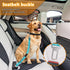 Removable Dog Seat Belt Harness for Car, 3 in 1 Pet Dog Car Seatbelt Leash with Adjustable Reflective Bungee Tether