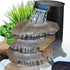 Aquarium Turtle Filter, Waterfall Flow Pump for Reptiles Tank, Low Level Waterfall Filter for Small Fish Tank Turtle