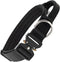 TSPRO Premium Tactical Dog Collar, Heavy Duty Quick-Release Metal Buckle, Adjustable for Medium to Large Dogs