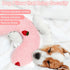 Mity rain Dog Pillow, Ultra Soft Anxiety Relief Pillow for Dogs, High Density Calming Pillow for Joint Relief, Pink