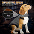 Fleece Dog Coat, Reflective Pet Jacket for Cold Weather, Extra Large to Small Pets (Grey, S)