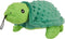 Petlou Sqeaky Plush Durable Dog Toys, 12 Inch Dotty Friends Turtle in Multi-Colour