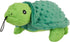 Petlou Sqeaky Plush Durable Dog Toys, 12 Inch Dotty Friends Turtle in Multi-Colour