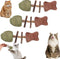 Generic 3PCS Purrident New Creative Fish Bone Cat Toys-Fix Your Cats Dental Health,Natural