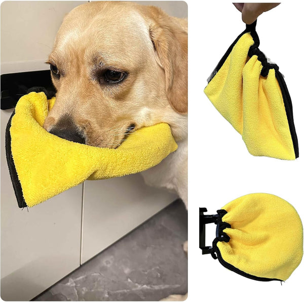 MANON ROSA Pet Towel for Drying Dogs Face and Mouth Quick Dry