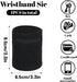 DOPENSPI 4PCS Wrist Wallet, Wrist Sweatband with Zipper Breathable Wristbands Ankle Wallet Coin Keys Storage Pouch