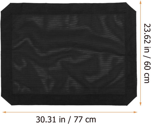 Pet Bed Mesh Elevated Dog Bed Breathable Dog Hammock Wear-resist Dog Bed Wear-resist Pet Bed Detachable Dog Bed Indoor Pet Hammock Indoor Pet Bed Puppy Sleeping Bed Dogs Hammock