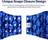 3pcs Pack KDM02L CuteBone Washable Dog Diapers Male with Snaps Reusable a Doggie Belly Band for Male Dogs Wraps