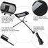 YWHWXB Portable Folding Chair Ottoman Outdoor Recliner Lazy Retractable Footrest Leg Rest Camping Moon Chair Kit