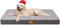 Patas Lague Orthopedic XXL Dog Bed, 48''X30'', Egg Crate Foam, Waterproof Removable Washable Cover, Big Large Dog Bed,