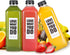 10pcs 33oz Fhxtcygj Plastic Bottles with Caps, Juice Container with Lids, Empty Plastic Juice Bottles Reusable Clear