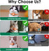 HONGTOP H Cat Tracker,Pet Tracker for Cats Compatible with Apple Find My App(Only iOS),Waterproof Tracker Cat Collar