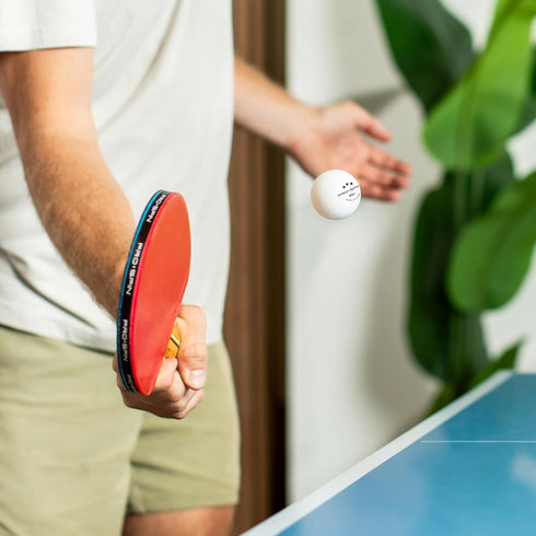 PRO SPIN 3-Star Premium White Ping Pong Balls, High-Performance 40+ ABS, Ultimate Durability for Indoor & Outdoor
