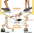 Yes4All 350LBS Professional Wooden Balance Board, Anti-Slip Rocker Board for Leg Workout, Wobble Board