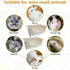 2PCS kathson Large Rabbit Litter Box Trainer, Potty Corner Toilet with Drawer Bigger Pet Pan for Adult Hamster, Guinea