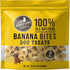 Wholesome Pride 100% All-Natural Dog Treats, Soft Banana Bites, 16oz, USA-Sourced