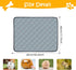 4 Pack 24" 18" Guinea Pig Cage Liners Washable Super Absorbent Guinea Pig Bedding Waterproof Reusable Guinea Pig Pee