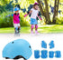 Kids Helmet Pad Set - Professional Adjustable Protective Gear for Skateboard, Bike, Knee, Elbow Pads, Wrist Guards