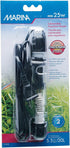 Marina Submersible Aquarium Heater, Betta Fish Tank Heater, 25-Watt, Model 11230, Black