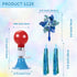 Kids Bike Horn Set with 2 Pcs Handle Streamers, Bicycle Bell and Windmill Accessories for Girls or Boys