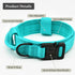 Tactical Dog Collar, Adjustable Military Nylon with Control Handle & Heavy Quick-Release Metal Buckle, Blue XXL for Dogs